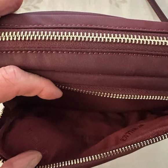 MZ Wallace burgundy Gramercy Nylon Crossbody Bag - Picture 3 of 6